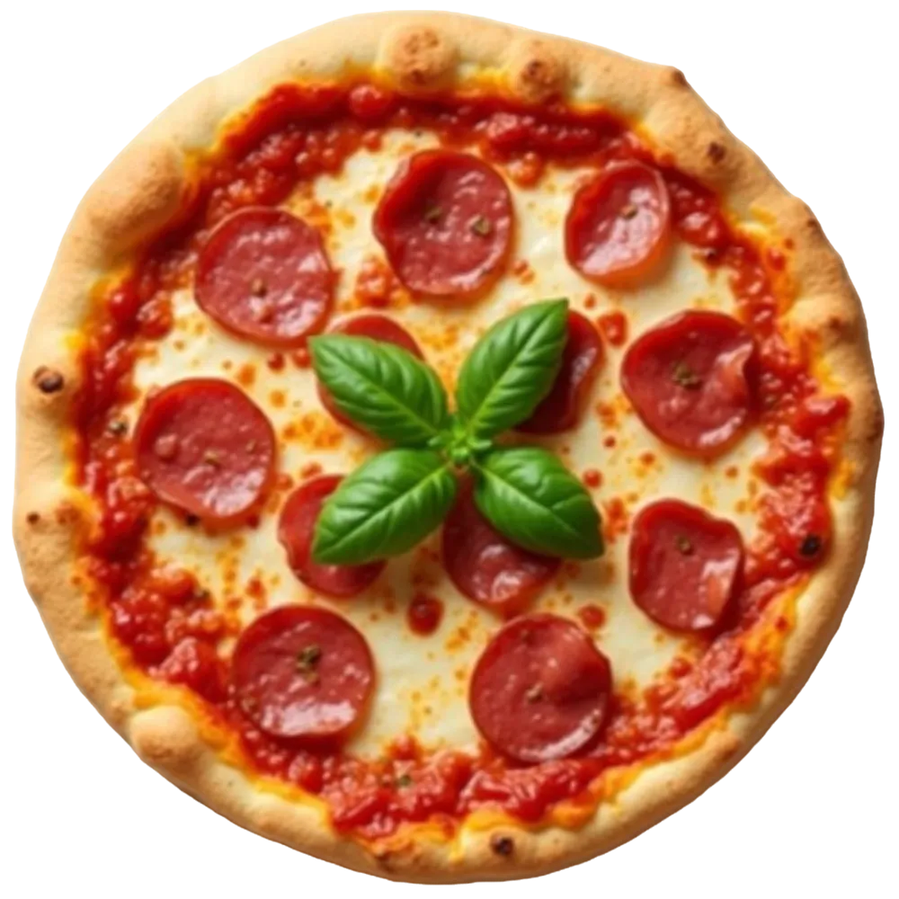 Bild von unserer Pizza Salami